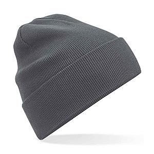 Beechfield Organic Cotton Original Cuffed Beanie - Graphite Grey