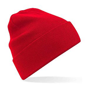 Beechfield Organic Cotton Original Cuffed Beanie - Classic Red