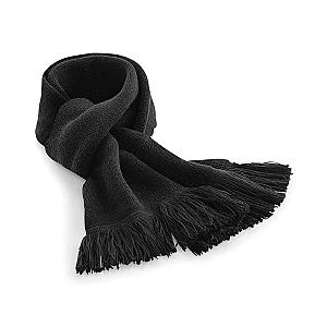 Beechfield Classic Knitted Scarf - Black