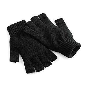 Beechfield Fingerless Gloves - Black