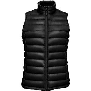 SOL'S Ladies Wilson Lightweight Padded Bodywarmer - Black