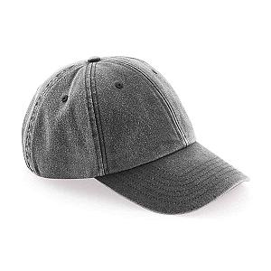 Beechfield Vintage Low Profile Cap - Vintage Black