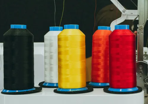 Spool of fabric